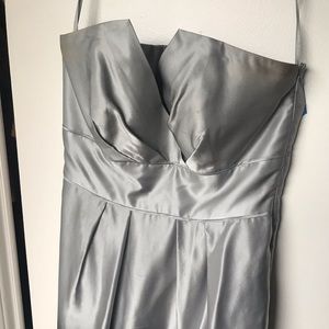 Cocktail dress silver/black